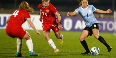 Seleccin uruguaya femenina gan 2-1 a Rusia 