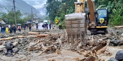 Mueren seis personas a causa de un deslizamiento de tierra por las lluvias torrenciales en Ecuador