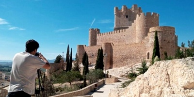 El Castillo de Villena, elegido para rodar la serie 'Enclaves en la Red del Patrimonio Histrico de Espaa'