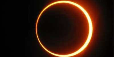 Se produjo el Eclipse solar anular, visto parcialmente desde Uruguay