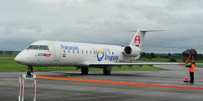 Vuelo de Paranair de Montevideo a Salto en 43 minutos