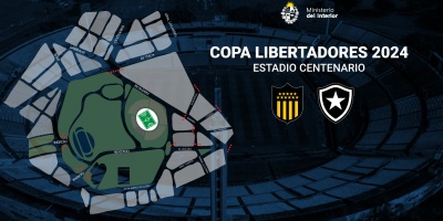 Est en marcha el operativo policial de cara al partido entre Pearol y Botafogo por Copa Libertadores a las 21:30