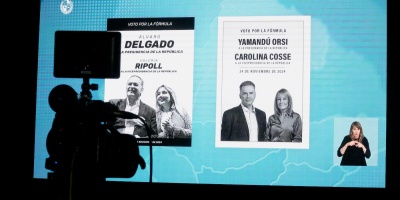 Segn CIFRA, 47% votara a Yamand Orsi y 46% a lvaro Delgado en segunda vuelta