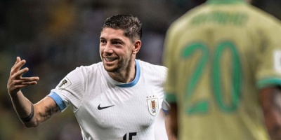 Uruguay empat 1 a 1 con Brasil