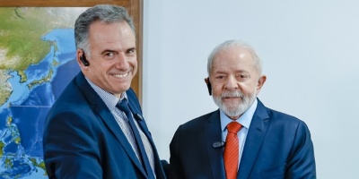 Puesta a punto, relacin con la Unin Europea y la situacin del Mercosur fueron algunos de los temas que trataron Lula Da Silva y Yamand Orsi