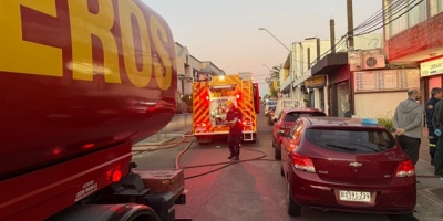 Gran incendio en Maldonado consumi un local comercial