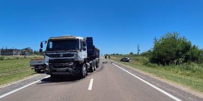 Un hombre falleci tras un siniestro frontal entre un camin y una camioneta en la ruta 26 a la altura del kilmetro 34