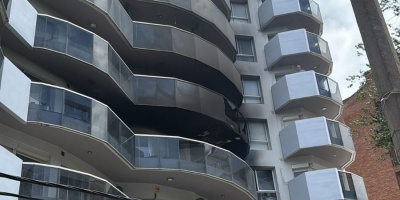 Incendio en edificio de Punta Carretas