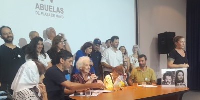 Abuelas de Plaza de Mayo anunci el hallazgo de la nieta 139