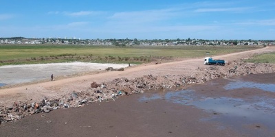 Anta desactiv bloqueo de vecinos y ambientalistas a camiones que depositan relleno en supuesto humedal  