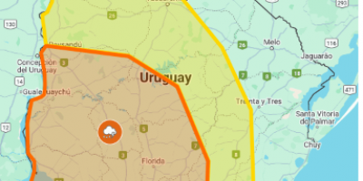 Rigen alerta naranja y amarilla por tormentas fuertes y lluvias intensas