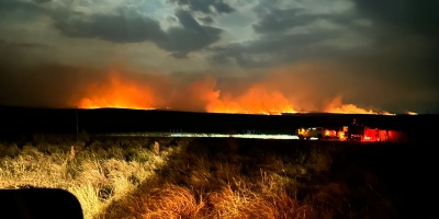 Son ms de 4 mil hectreas las afectadas por el incendio de campo ocurrido en Salto