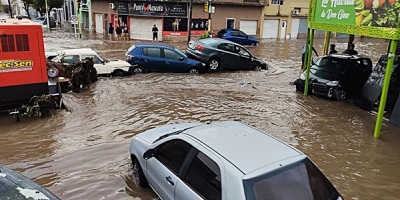 Sigue el drama por inundaciones en Baha Blanca