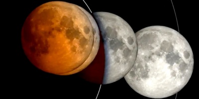 Existe expectativa ante el primer eclipse lunar total del ao, que se ver en su mximo esplendor en la entrante madrugada