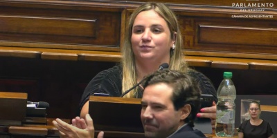 Fiorella Buzeta se convirti en la primera diputada en asumir su banca en situacin de discapacidad fsica